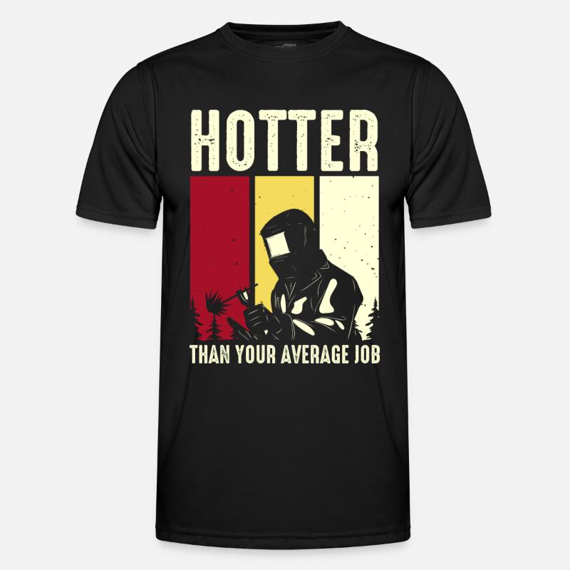 Welding Welding Worker Metalworking - Men's Functional T-Shirt - black