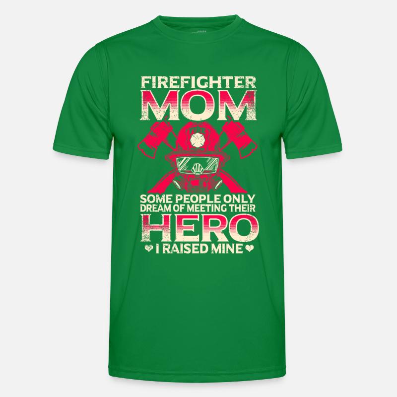 Feuerwehrmutter Feuerwehr Mutter Männer Funktions-T-Shirt
