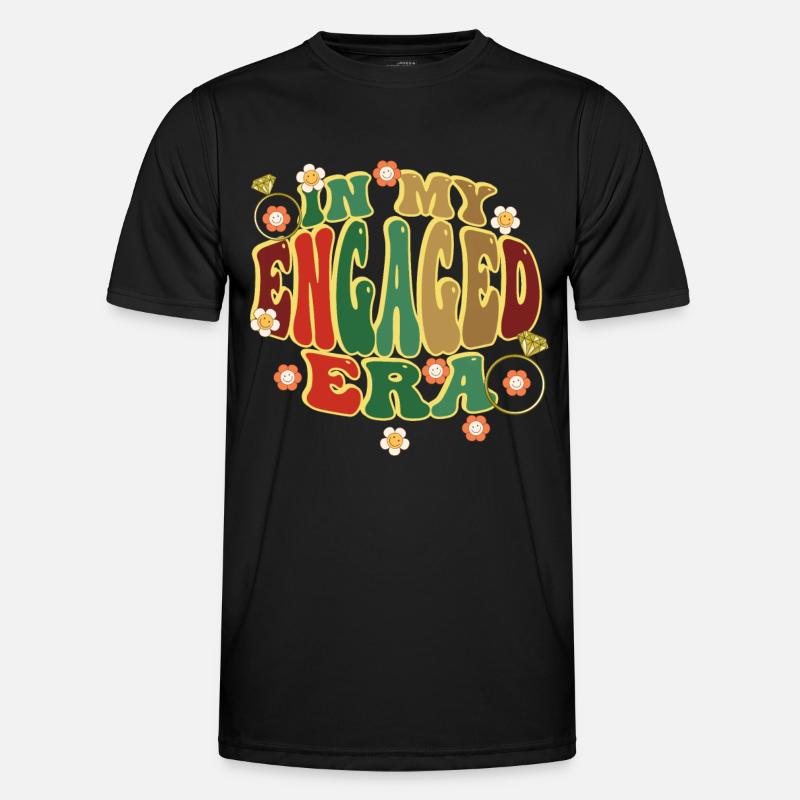 Dedicated friends engagement bride Men's Functional T-Shirt