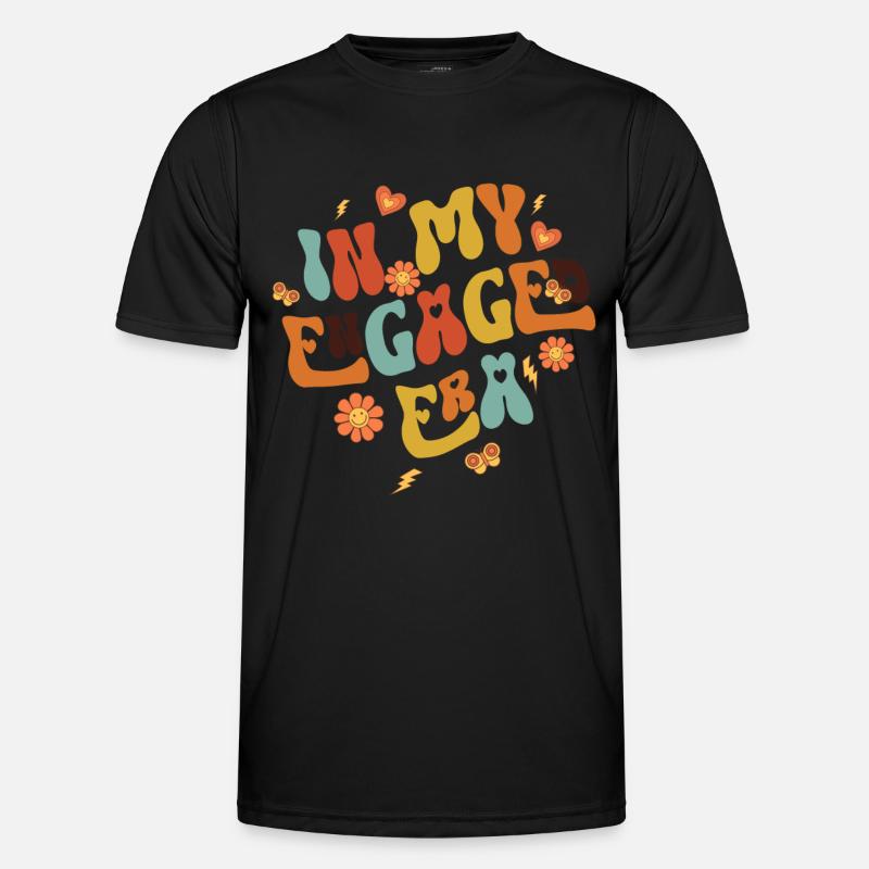 Dedicated friends engagement bride Men's Functional T-Shirt