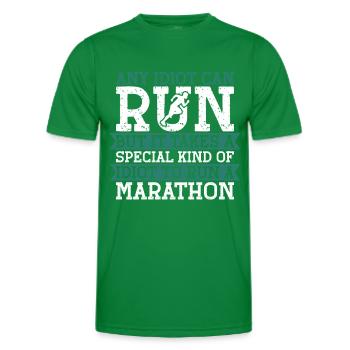 26. 2 Marathonläufer Lustiger Marathon Zitat - Männer Funktions-T-Shirt - Kelly Green - Vorne - AI Model Male 178 dark (178cm)