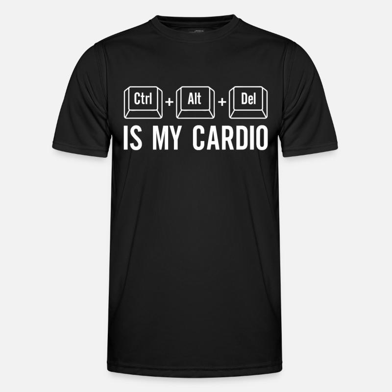 Software Developer, Computer Engineer, Nerd - Men's Functional T-Shirt - black