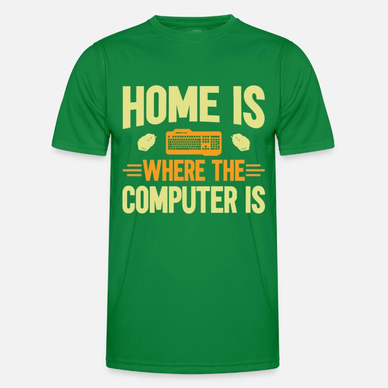 PC Video Gamer Computer Nerd Gaming WASD Männer Funktions-T-Shirt
