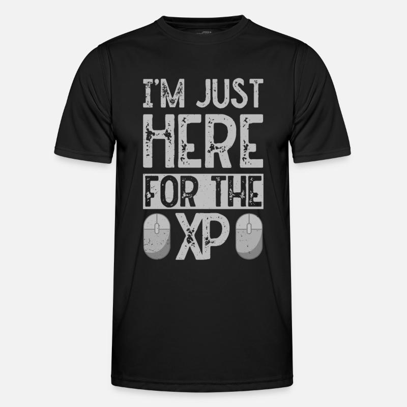 PC Video Gamer Computer Nerd Gaming WASD Männer Funktions-T-Shirt