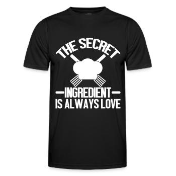 Küchenkochliebhaber Kulinarischer Koch - Männer Funktions-T-Shirt - Schwarz - Vorne - AI Model Male 178 dark (178cm)