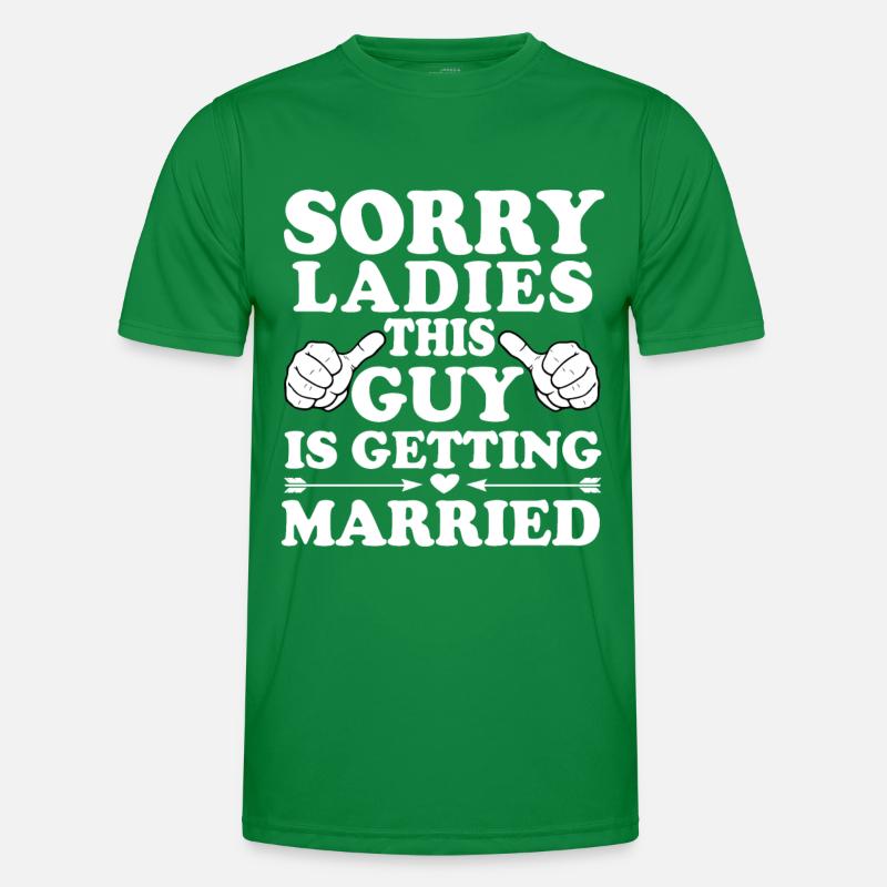 Bräutigam Bachelor Party Unkraut Männer Funktions-T-Shirt