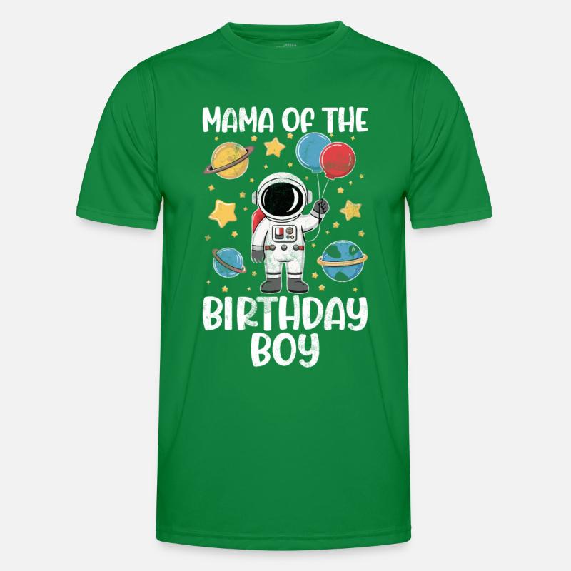 Astronautes de l’espace de la mère de la fille d’anniversaire T-shirt sport Homme
