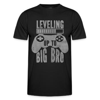 Video Games Gaming Boys Brother Teen - Men's Functional T-Shirt - black - Front - AI Model Male 178 dark (178cm)