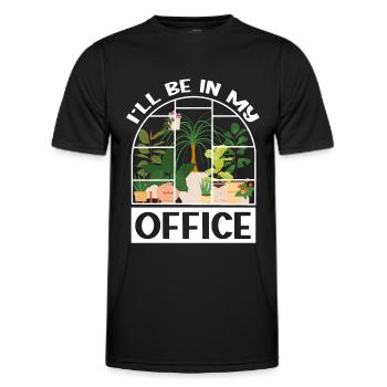 Garden Garden Garden Plants Vegetables - Men's Functional T-Shirt - black - Front - AI Model Male 178 dark (178cm)