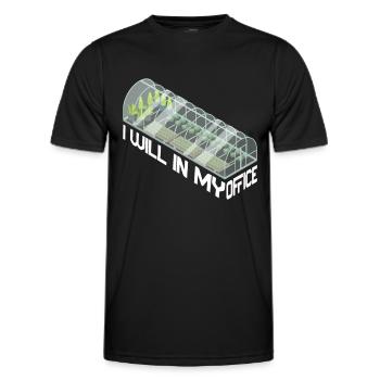 Garden Garden Garden Plants Vegetables - Men's Functional T-Shirt - black - Front - AI Model Male 178 dark (178cm)