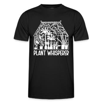 Garden Garden Garden Plants Vegetables - Men's Functional T-Shirt - black - Front - AI Model Male 178 dark (178cm)