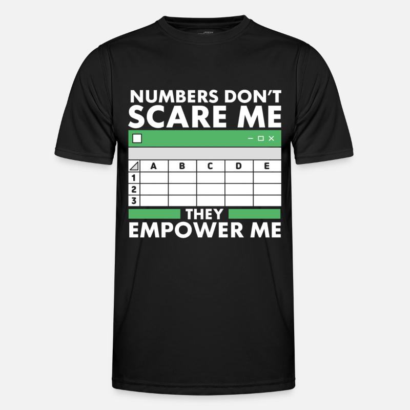 Secrétaire Comptable des Comptables Comptabilité - T-shirt sport Homme - noir