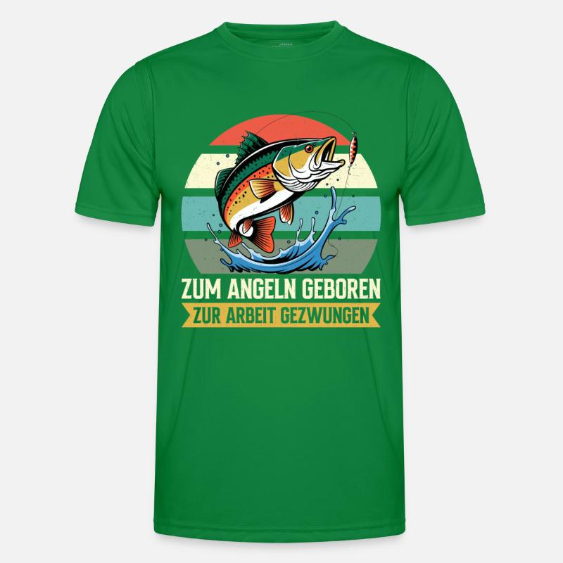 Pêche Pêche Vacances de pêche Vacances de pêche Chasseurs de pêche T-shirt sport Homme