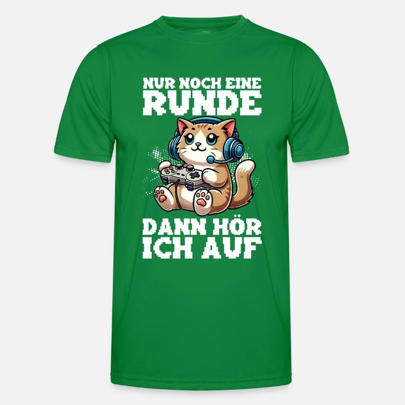 Encore un tour, puis j’écouterai les chats T-shirt sport Homme