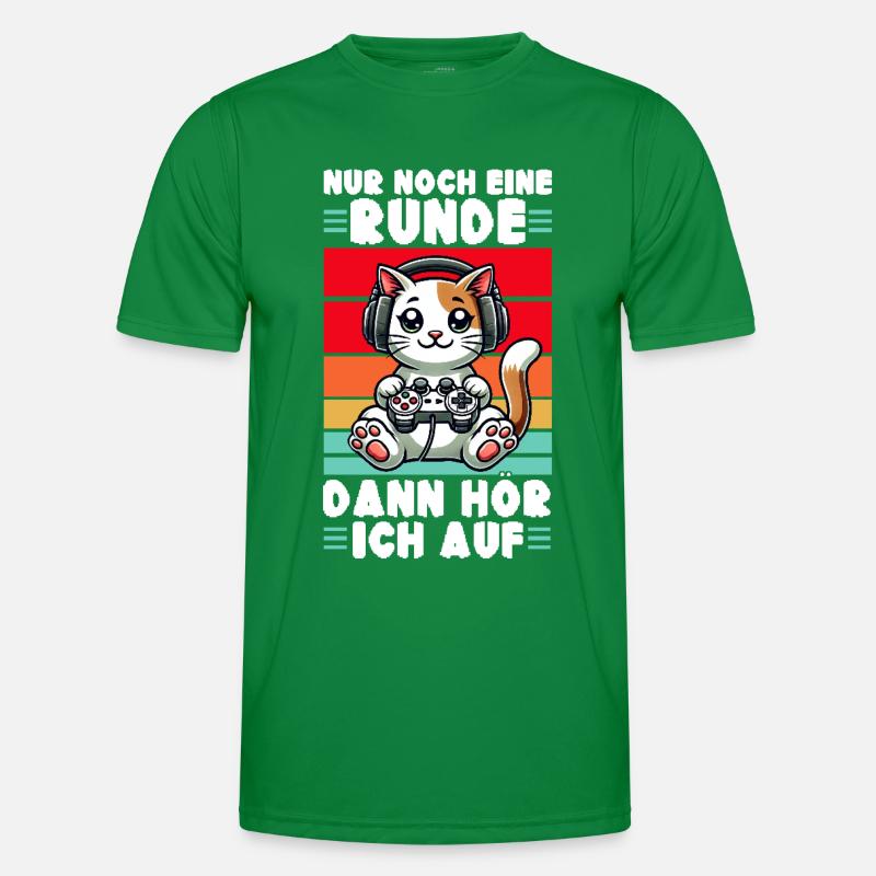 Encore un tour, puis j’écouterai les chats T-shirt sport Homme