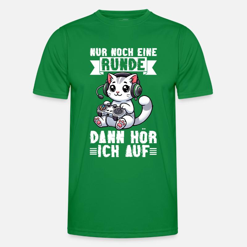 Encore un tour, puis j’écouterai les chats T-shirt sport Homme