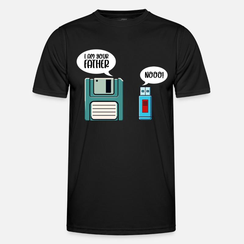 Programmierer Computercodierungssoftwareentwickler - Männer Funktions-T-Shirt - Schwarz