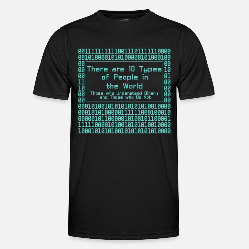 Programmierer Computercodierungssoftwareentwickler - Männer Funktions-T-Shirt - Schwarz