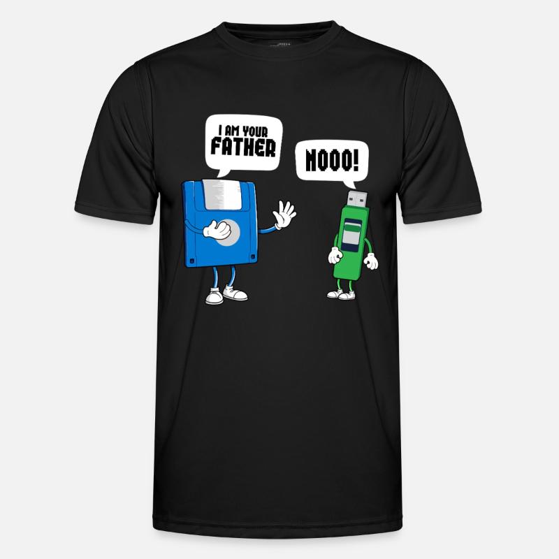 Programmierer Computercodierungssoftwareentwickler - Männer Funktions-T-Shirt - Schwarz