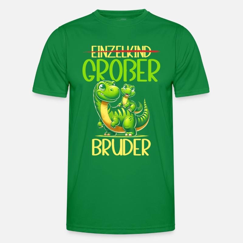 Großer Brudersaurus Dinosaurier Bruder Männer Funktions-T-Shirt