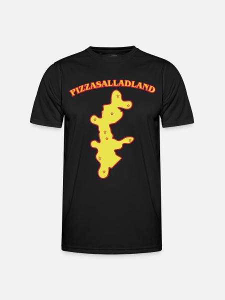 pizzasalladland - Men's Functional T-Shirt - black