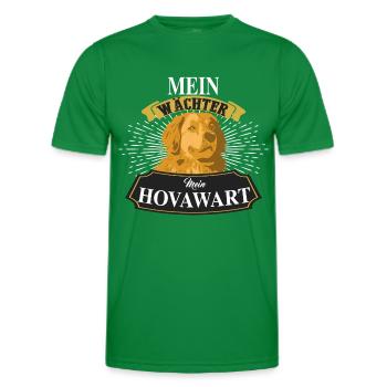 HOVAWART-BLOND - Männer Funktions-T-Shirt - Kelly Green - Vorne - AI Model Male 178 dark (178cm)