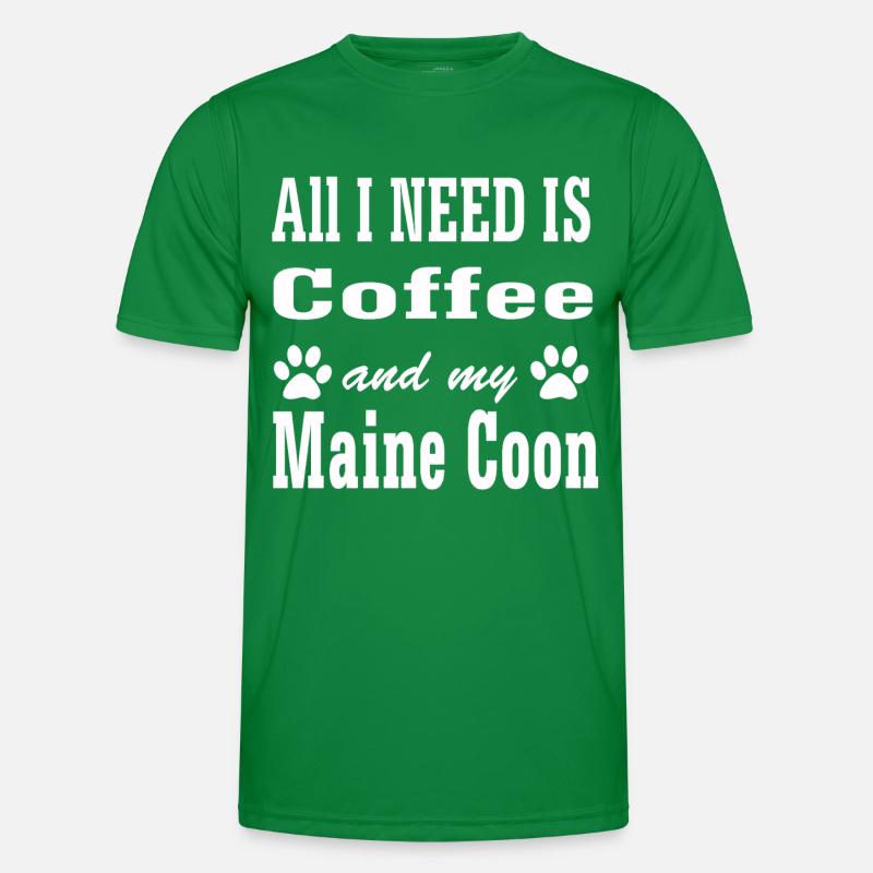 Maine Coon Men's Functional T-Shirt