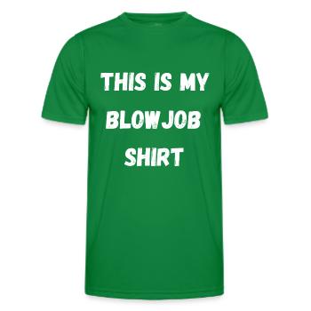 C’est mon pipe chemise de cadeau de sottises - T-shirt sport Homme - vert - Devant - AI Model Male 178 dark (178cm)