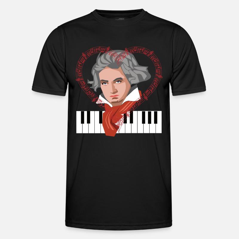 J’adore Beethoven compositeur pianiste classique T-shirt sport Homme