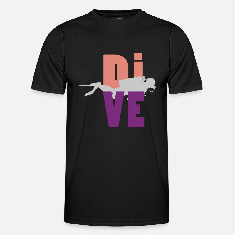 diving Men's Functional T-Shirt