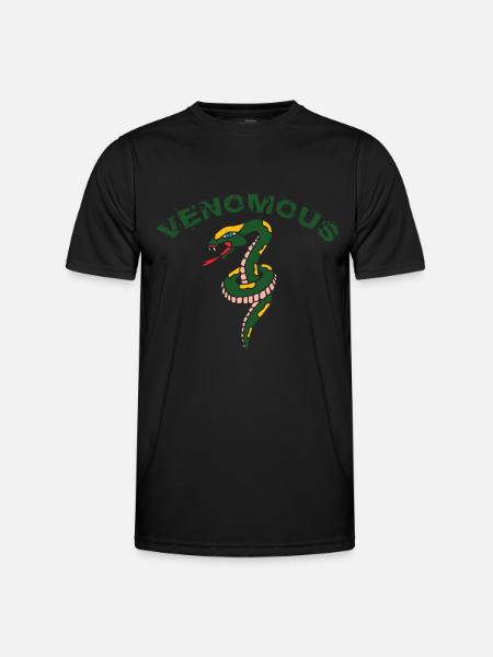 Snake - Men's Functional T-Shirt - black