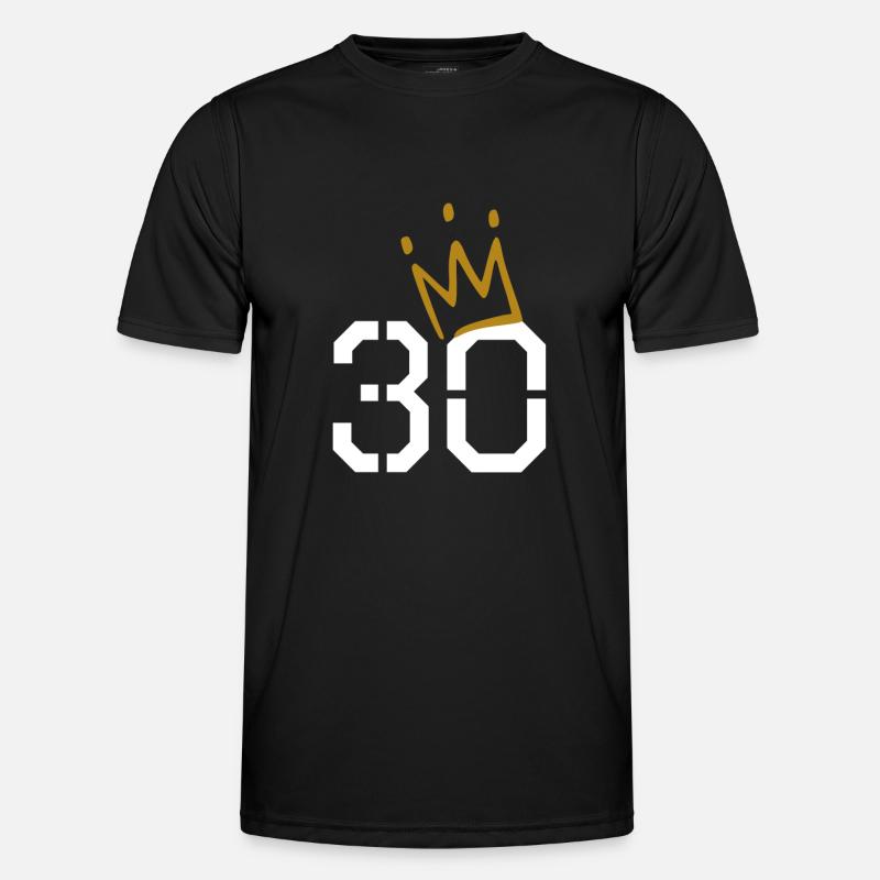 30 years old - Men's Functional T-Shirt - black
