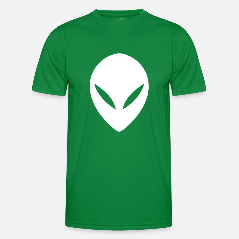 Ufo alien head Men's Functional T-Shirt