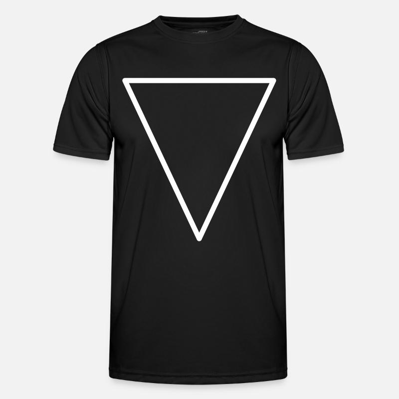 triangle triangle - Men's Functional T-Shirt - black