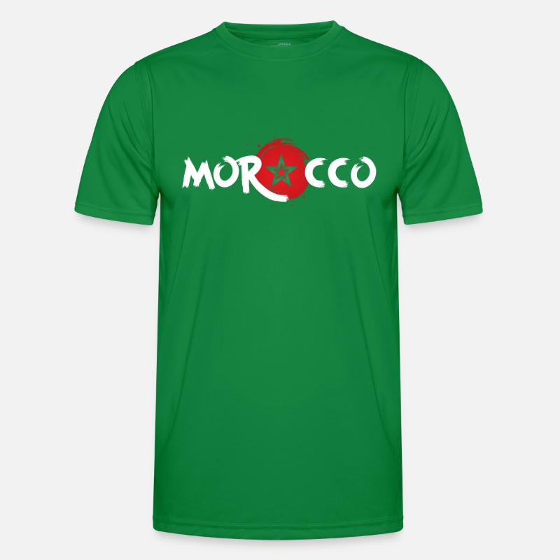 morocco design maroc T-shirt sport Homme