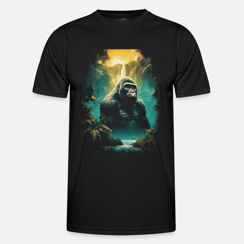 Gorille, Wilderness, Primate, Nature, Singe T-shirt sport Homme