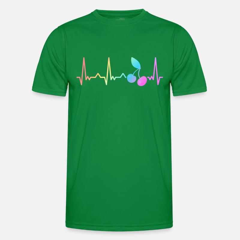 Cherry Fruit Cherries Cherry Men's Functional T-Shirt