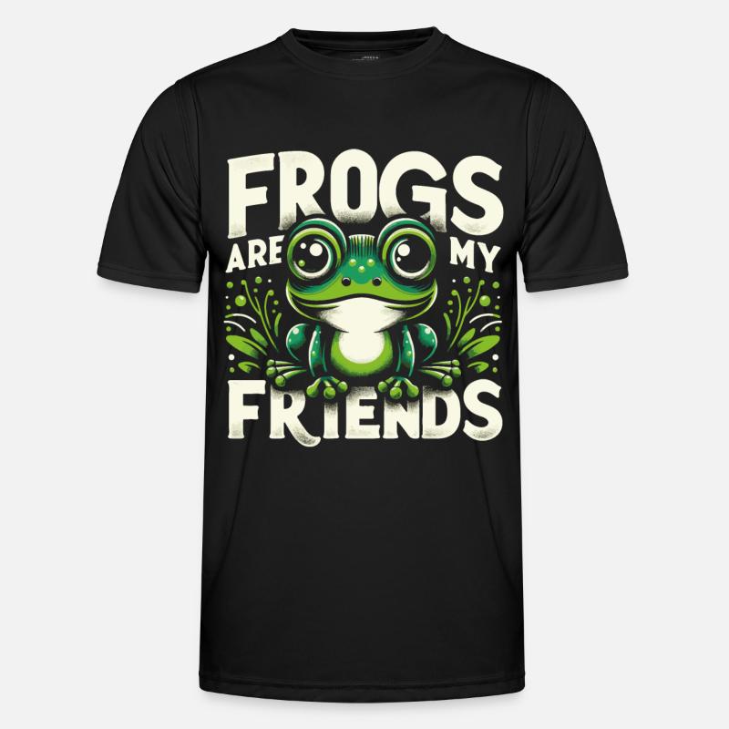 Frog Toad - Men's Functional T-Shirt - black