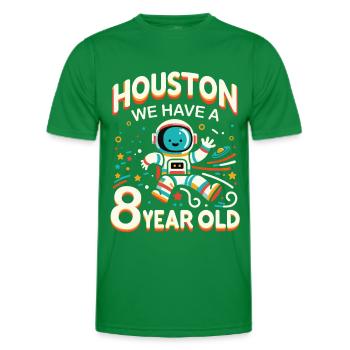 Geschenk 8 Jahre Geburtstagskind - Männer Funktions-T-Shirt - Kelly Green - Vorne - AI Model Male 178 dark (178cm)