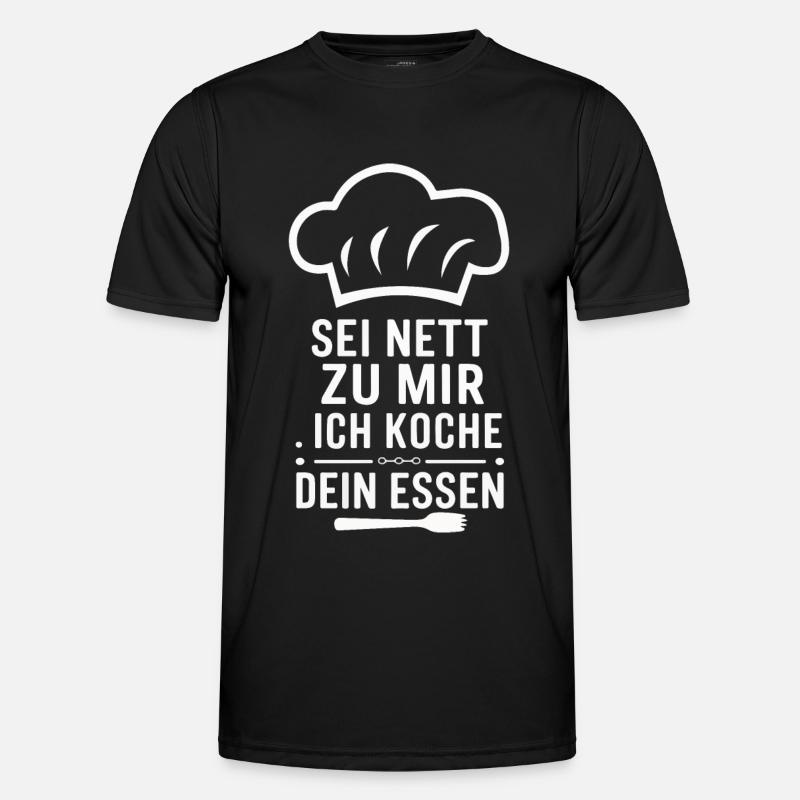 Cook Chef - Men's Functional T-Shirt - black