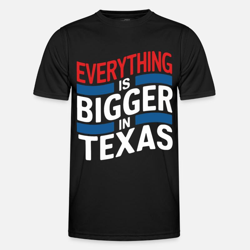 Texas State Texans Texas - Men's Functional T-Shirt - black