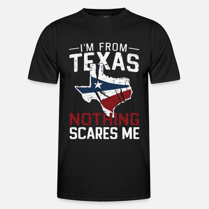 Texas State Texans Texas - Men's Functional T-Shirt - black