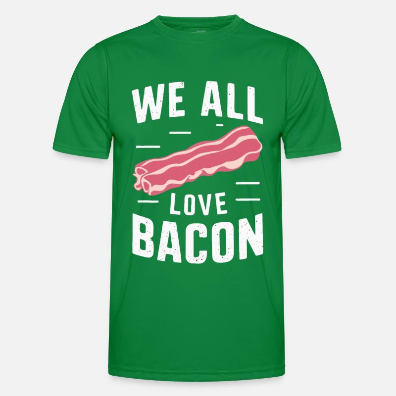 Bacon Breakfast Bacon Men's Functional T-Shirt