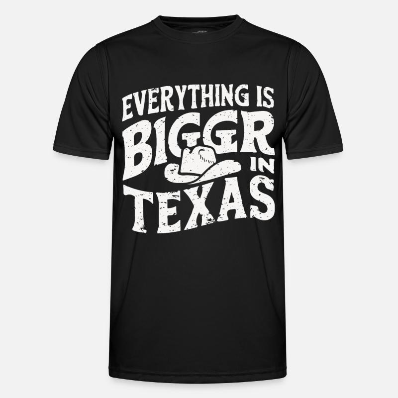 Texas State Texans Texas - Men's Functional T-Shirt - black