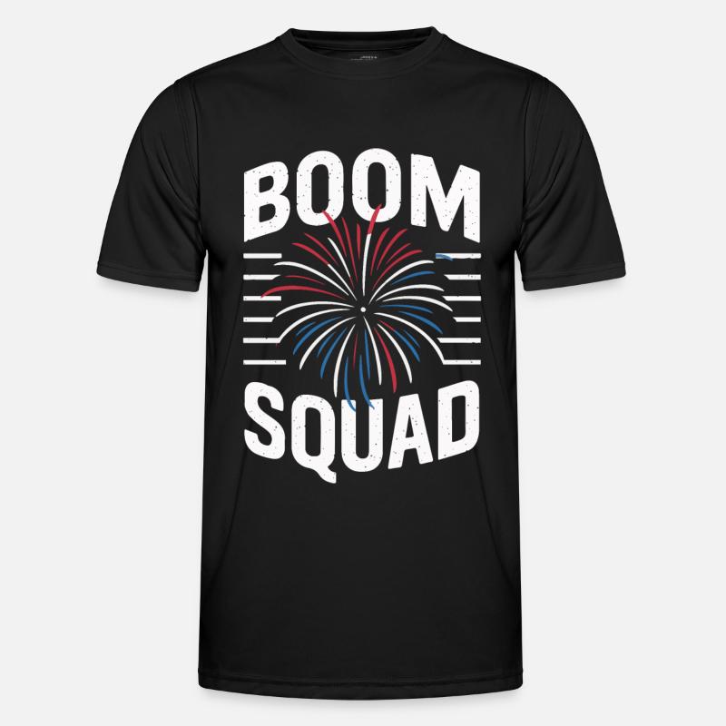 Pyrotechnics Fireworks Pyrotechnics - Men's Functional T-Shirt - black