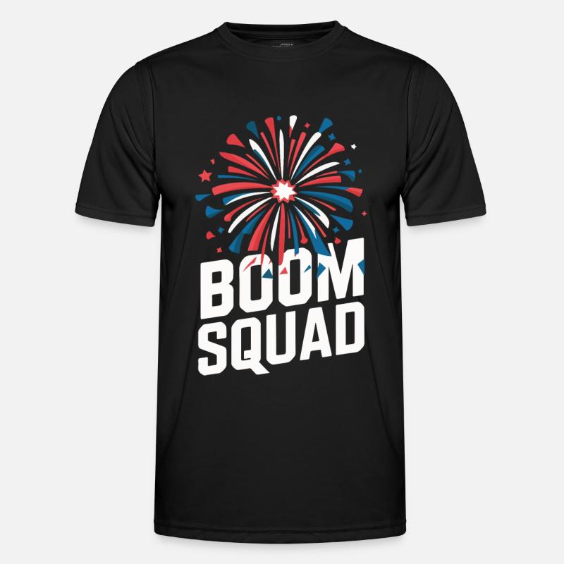 Pyrotechnics Fireworks Pyrotechnics - Men's Functional T-Shirt - black