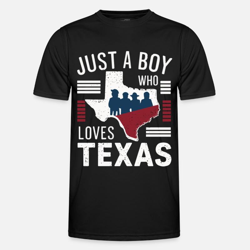 Texas State Texans Texas - Men's Functional T-Shirt - black