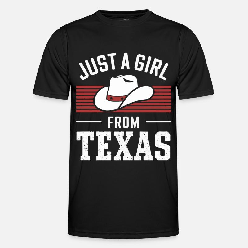 Texas State Texans Texas - Men's Functional T-Shirt - black
