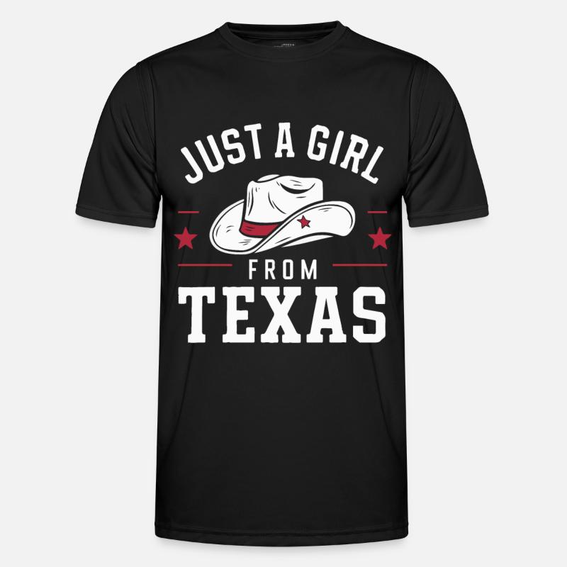 Texas State Texans Texas - Men's Functional T-Shirt - black