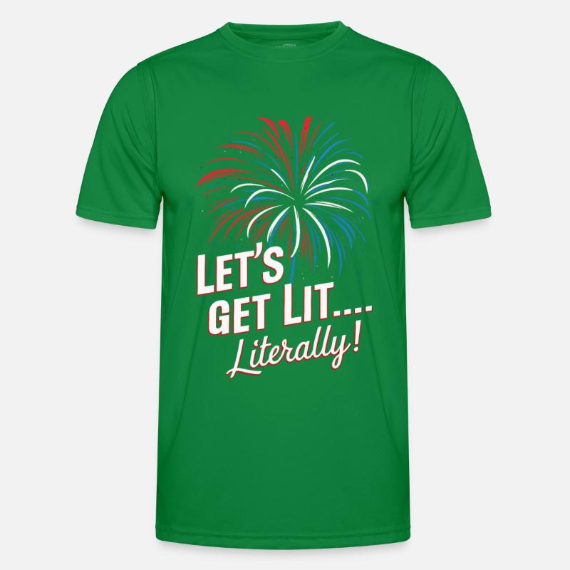 Pyrotechnie Feux d’artifice Pyrotechnie T-shirt sport Homme